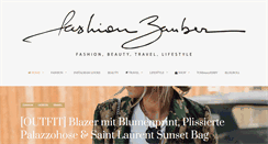 Desktop Screenshot of fashionzauber.com